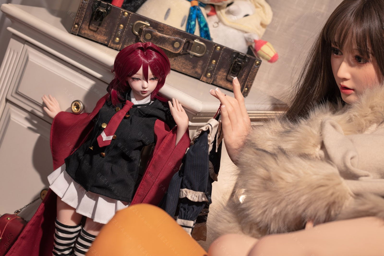 Litchi Sex doll (Bezlya Doll 60cm C-cup 2.2 silicone)