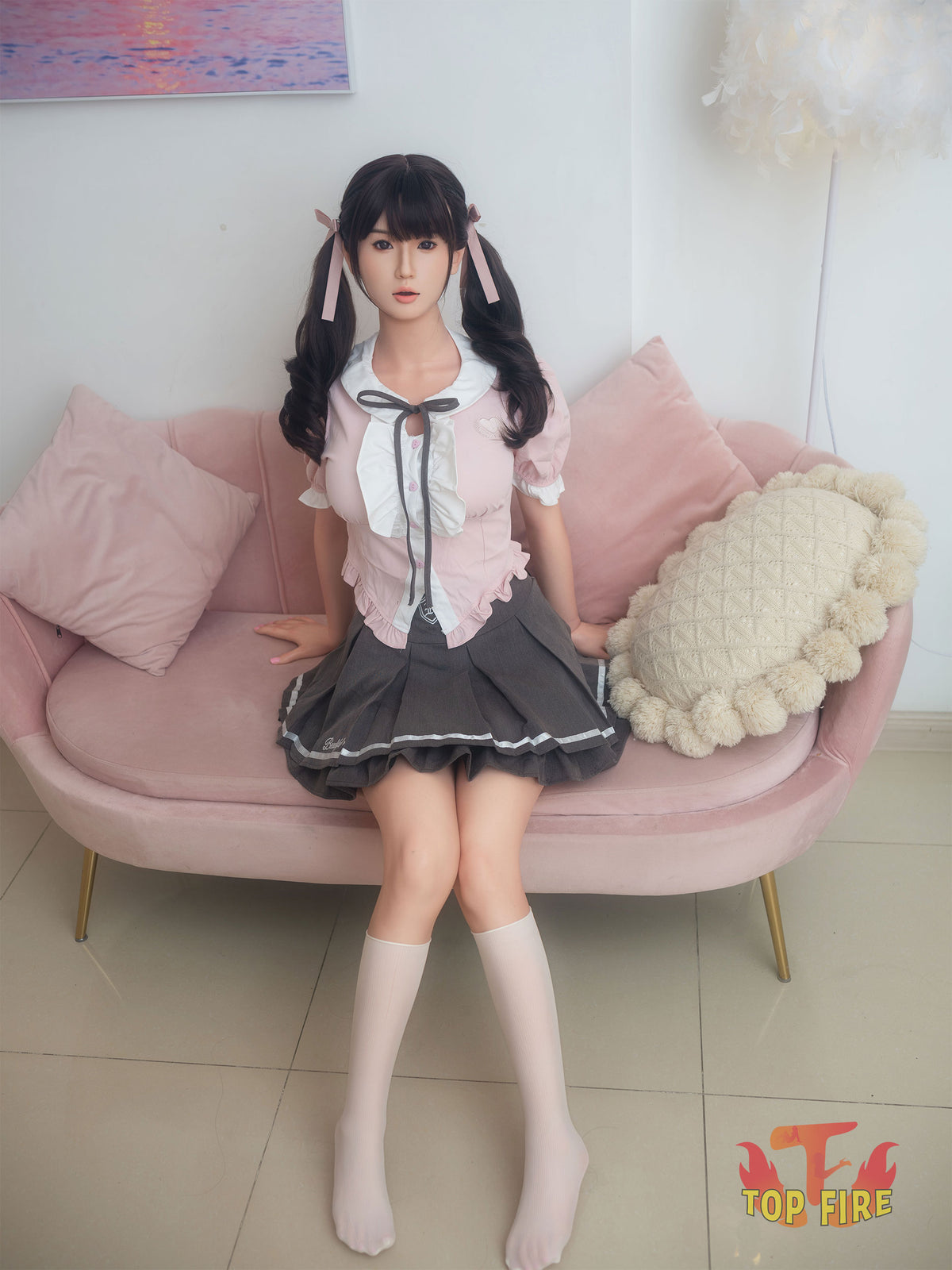 Esther Sex doll (Top Fire Doll 158cm D-cup T29 silicone)