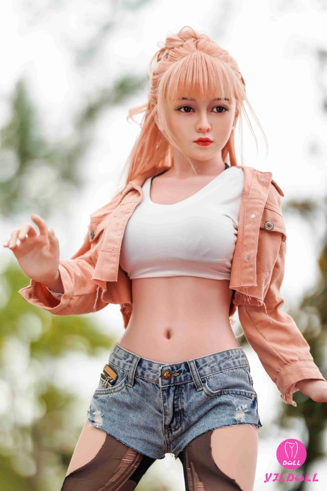 Ansley Sex doll (YJL Doll 148cm D-cup #369 TPE+silicone)