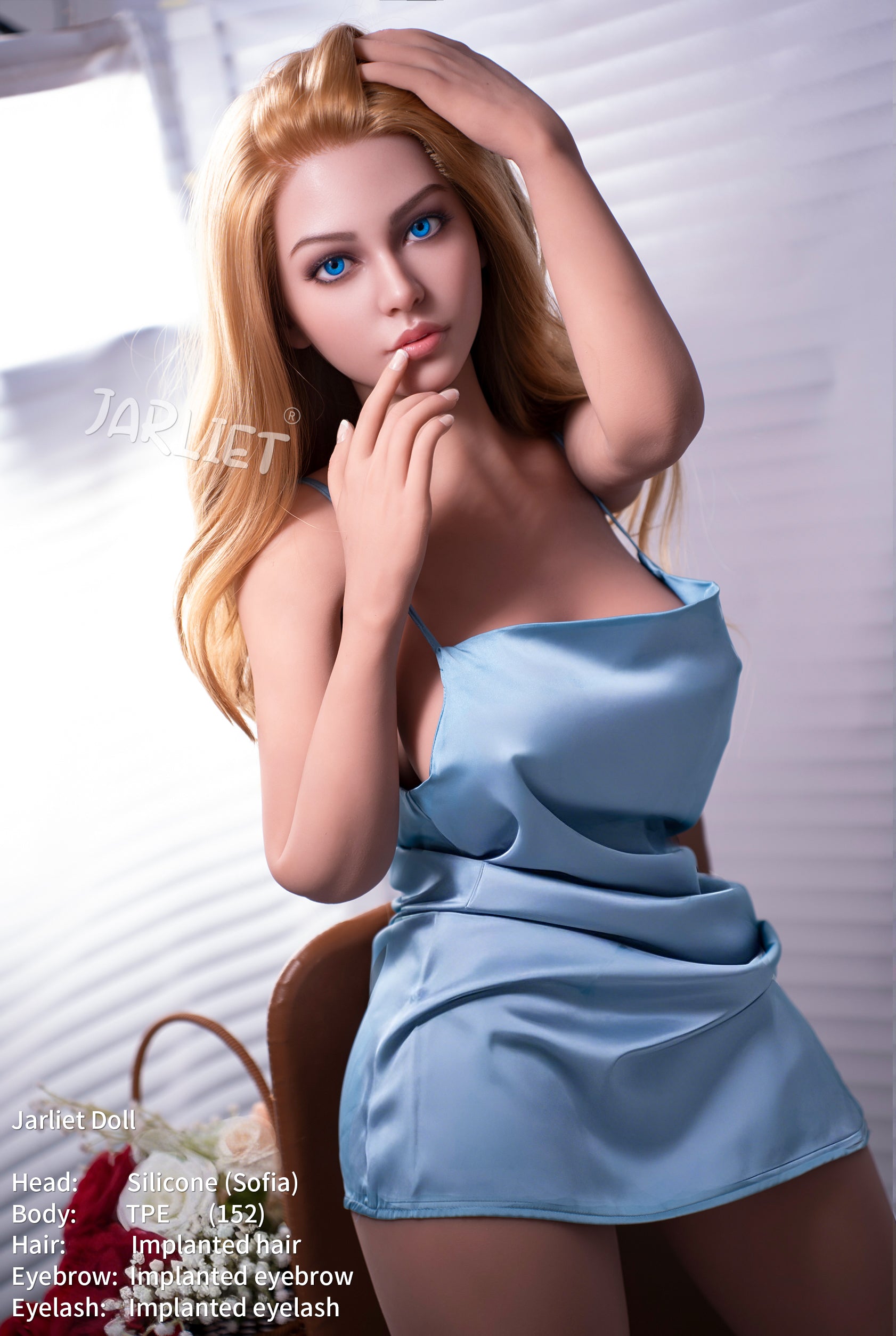 Sofia Sex doll (Jarliet 152cm D-cup TPE+silicone)
