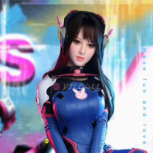 Yoko d.va sex doll (YJL Doll 155cm c-cup #825 TPE+silicone)