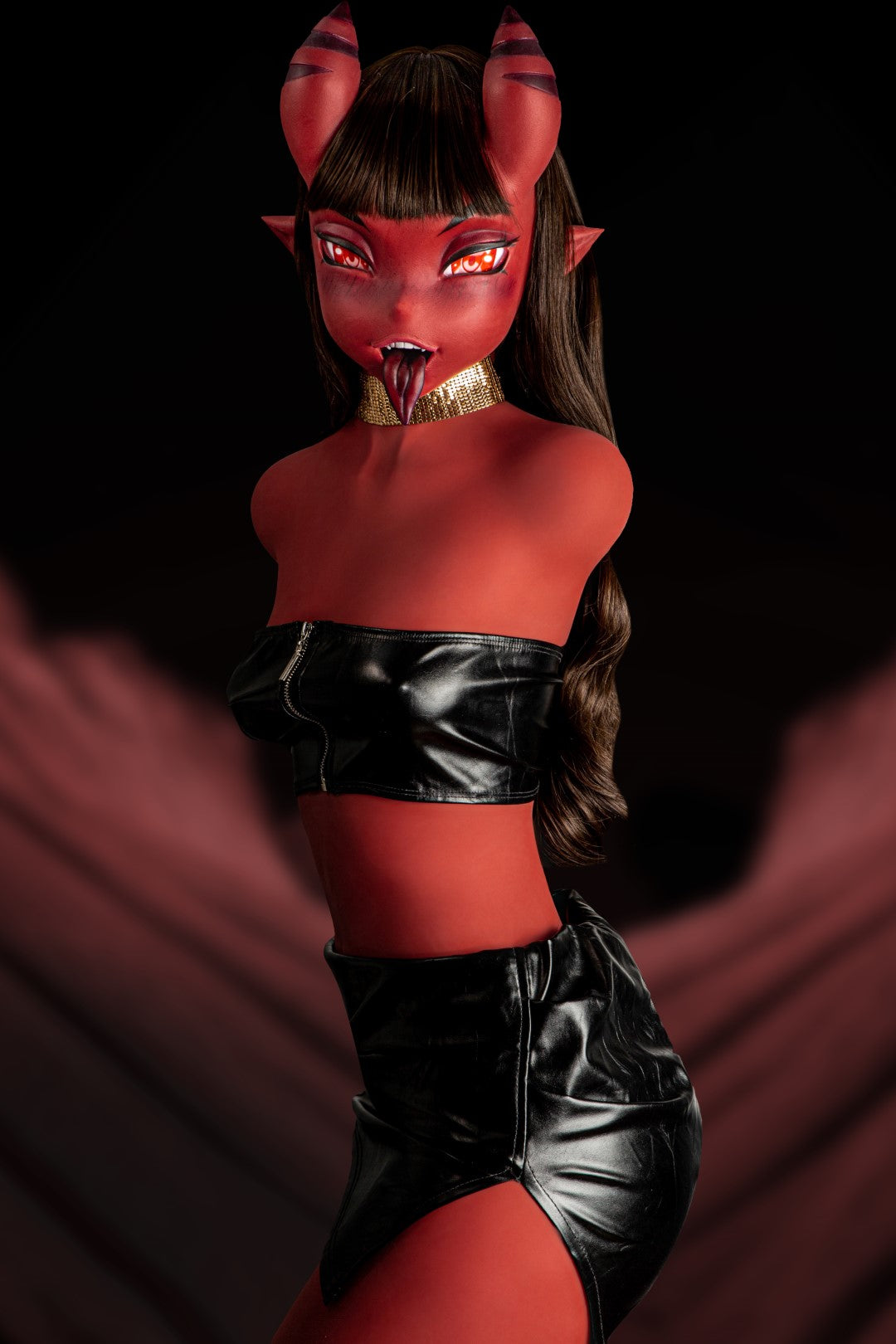 Meru The Succubus Torso Sex doll (Climax Doll Pro 110cm A-cup TPE+silicone)