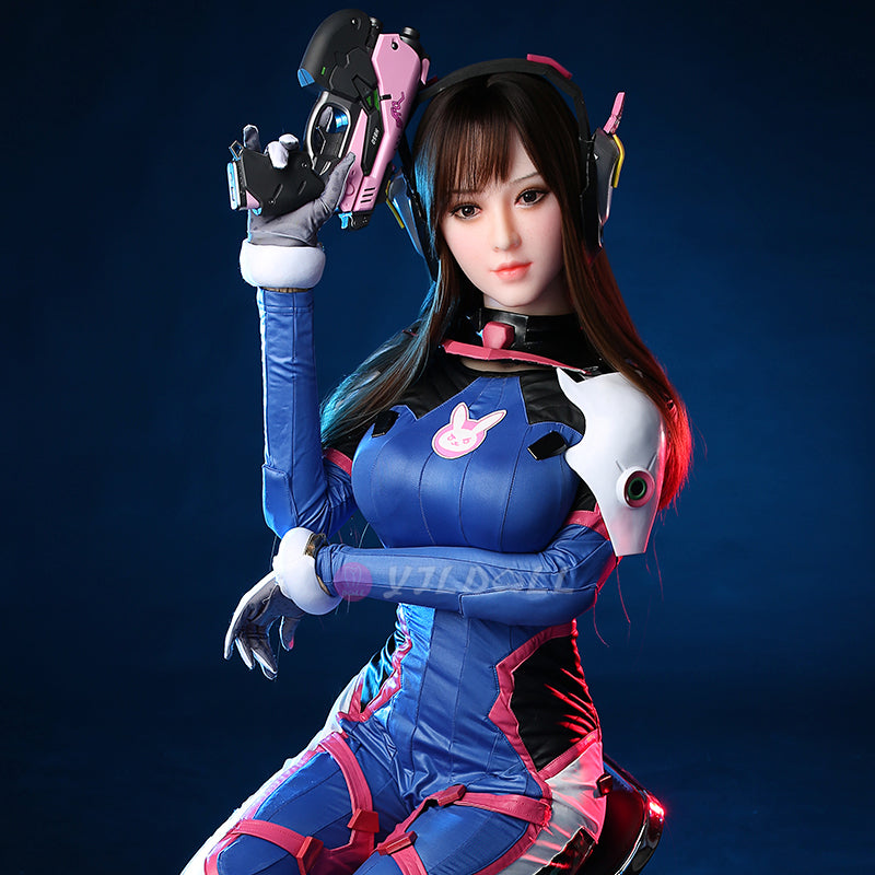 Yoko d.va Sex doll (YJL Doll 155cm c-cup #825 TPE+silicone)
