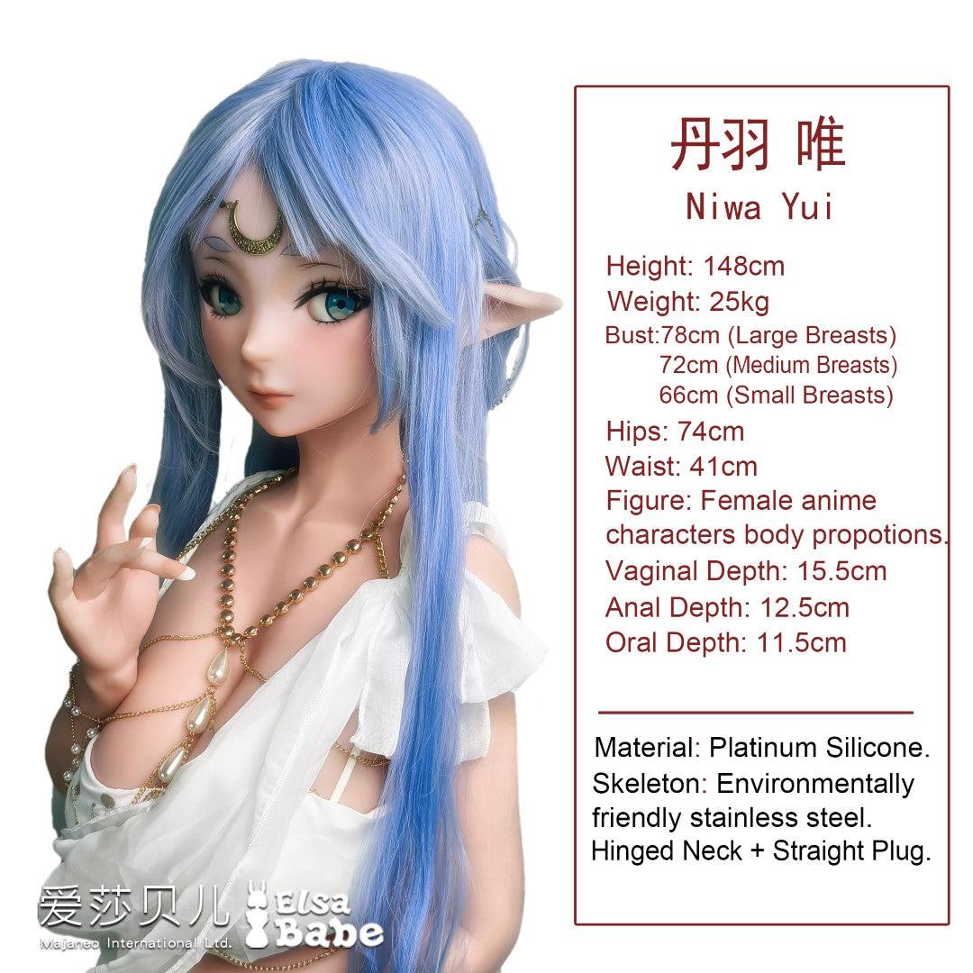 Sex doll niwa yui 148 cm  Elsa Babe Doll silicone  Docklandet 