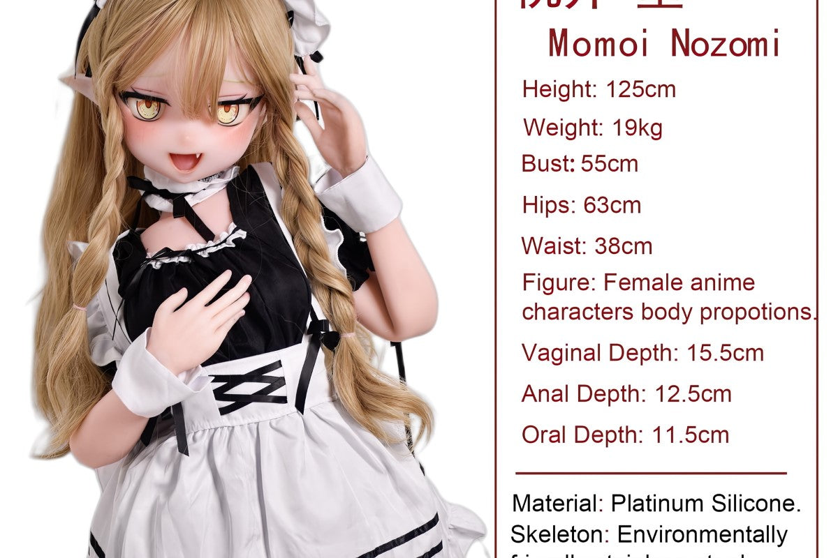 Momoi Nozomi Sexdocka (Elsa Babe 125cm AHR026 Silikon)