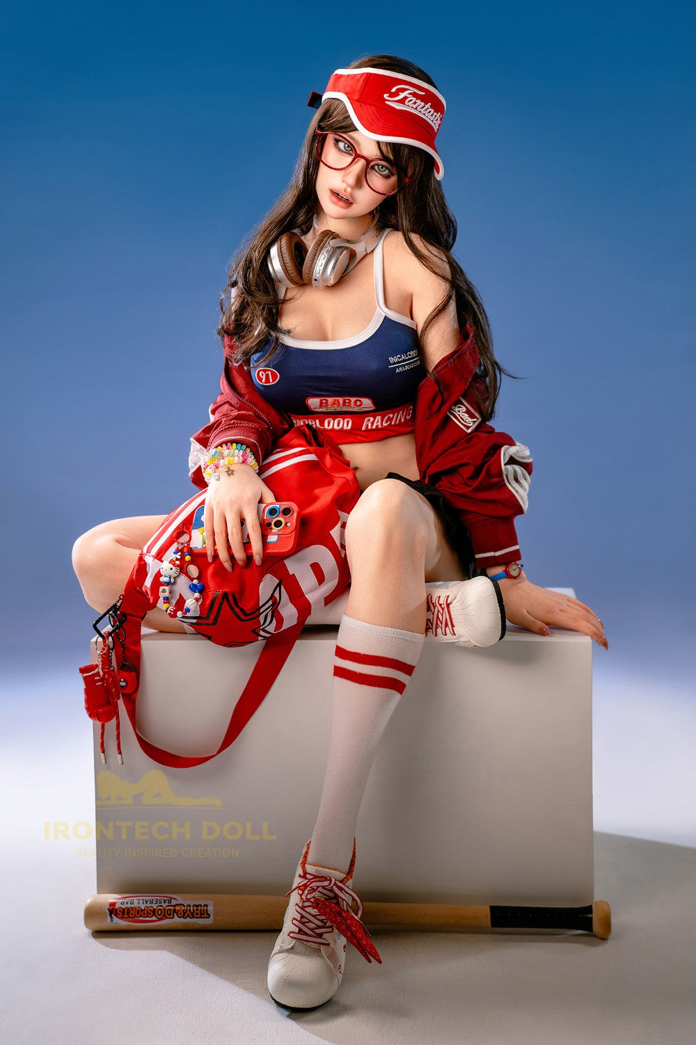 Evie Sexdocka (Irontech Doll 161cm F-Kupa T4 Silikon)