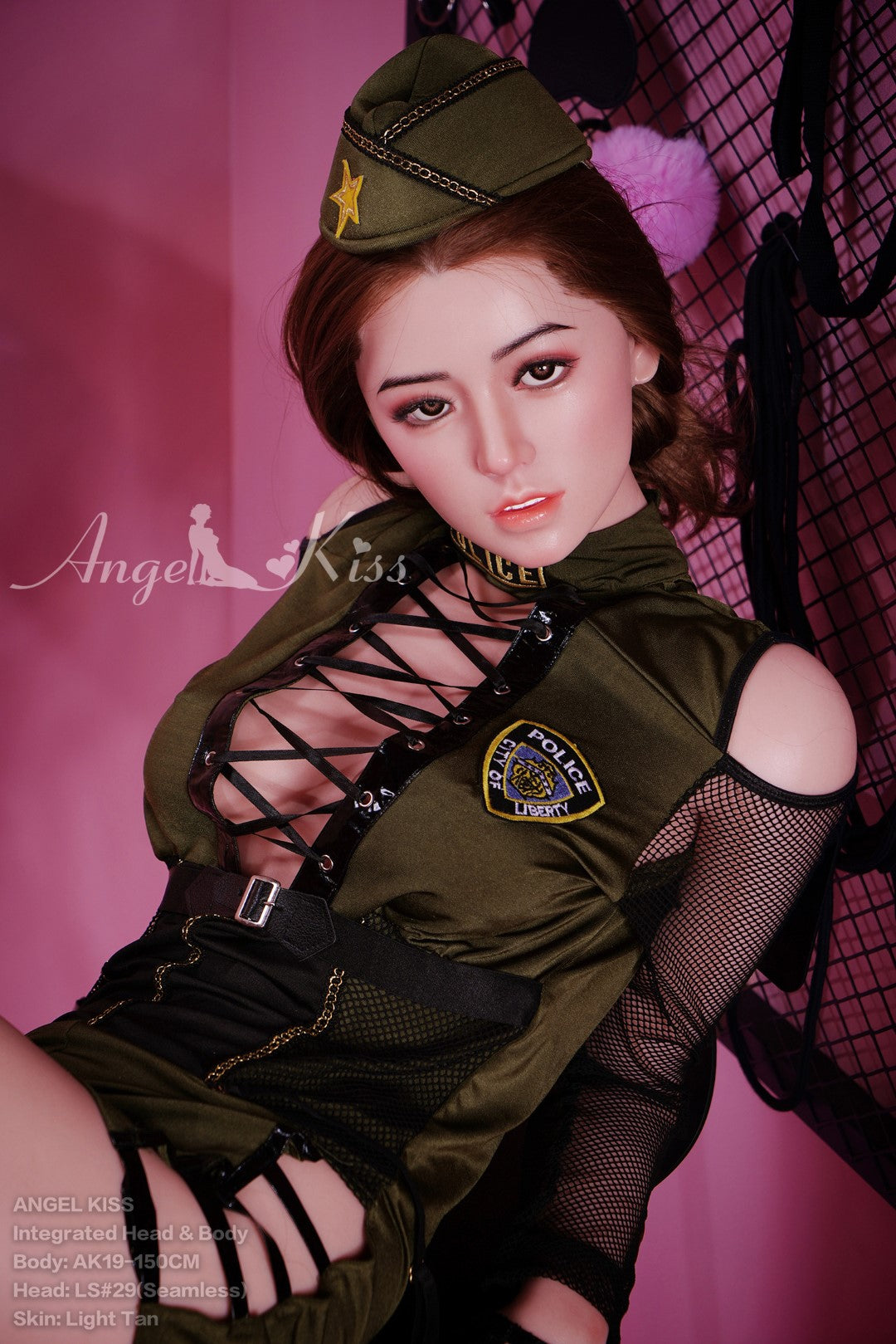 Christy Sex doll (AK-Doll 150cm D-cup #LS29 silicone)
