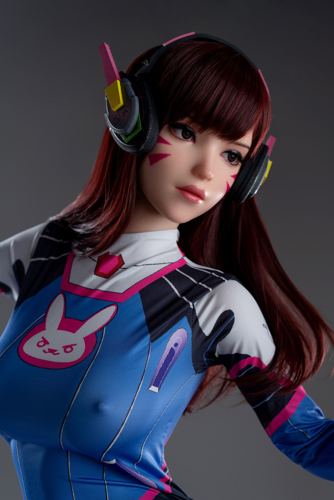 D.VA HANA SONG Sex doll Game Lady 167cm e cup no.23 Silicone