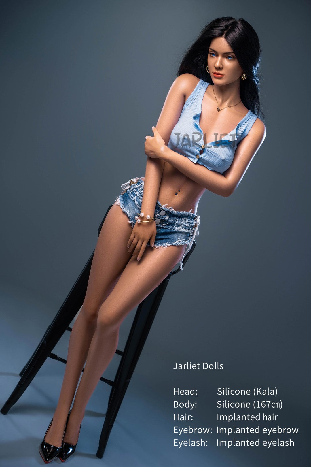 Bare Sex doll (Jarliet 167cm b-cup silicone)