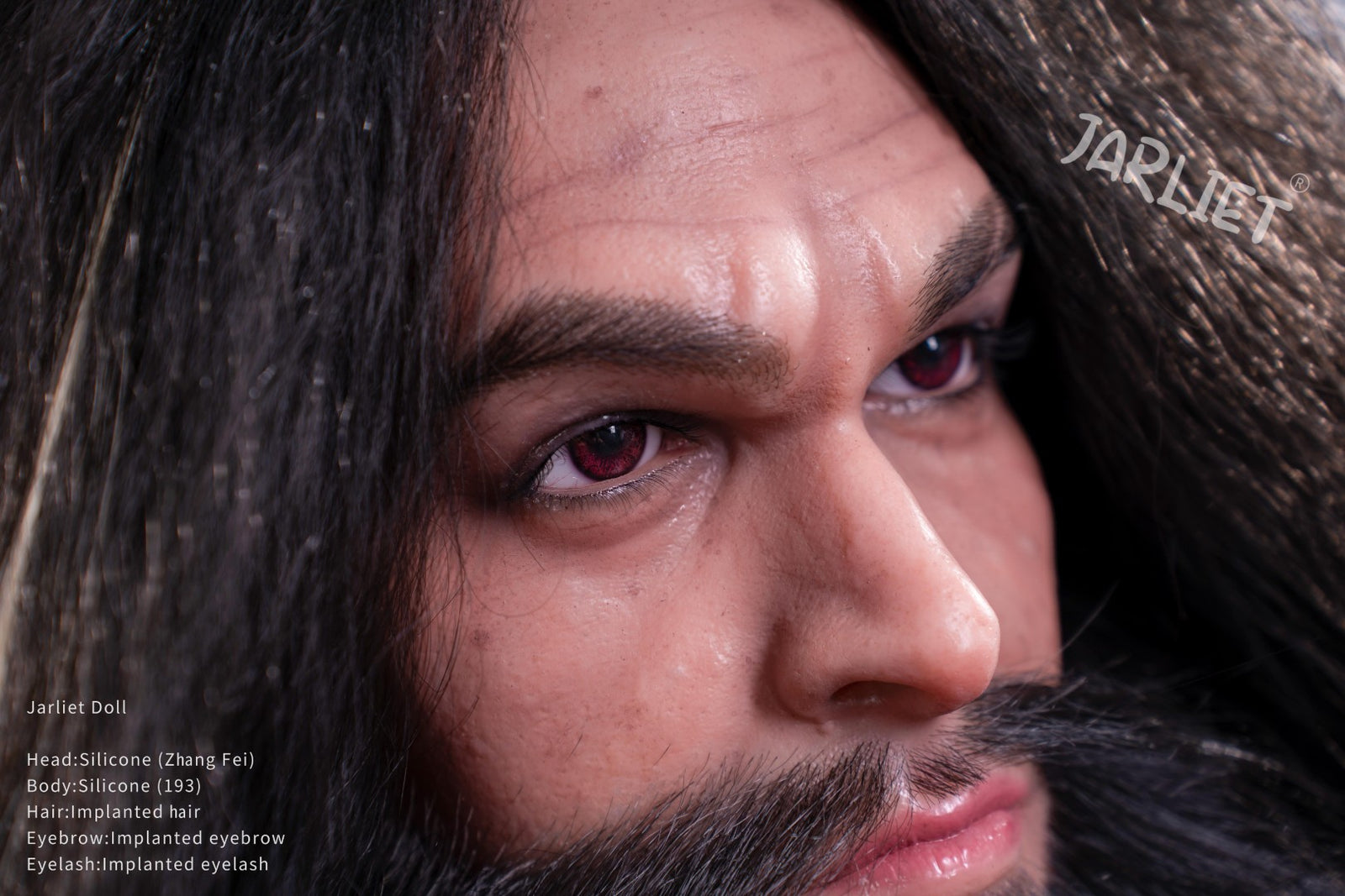 Male Sex doll Zhang Fei from Jarliet - 193 cm Realistic Doll with Muscular body