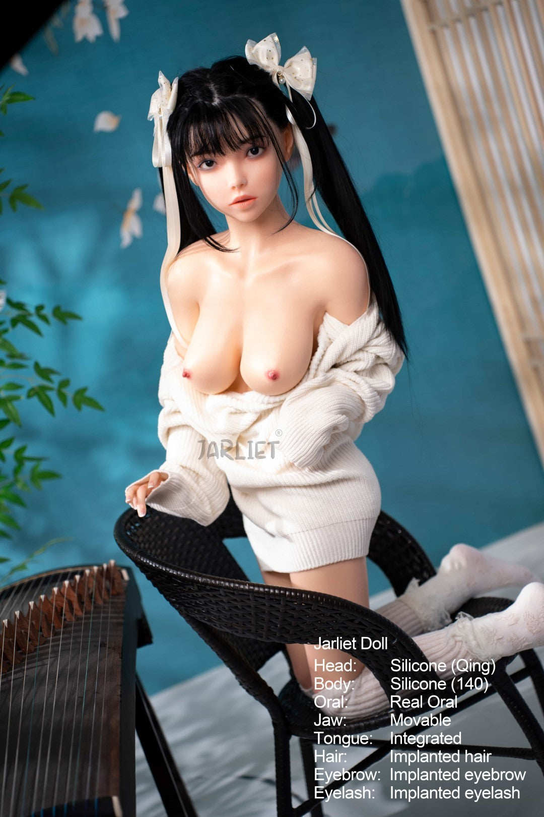 Qing Sex doll (Jarliet 140cm C-cup silicone)