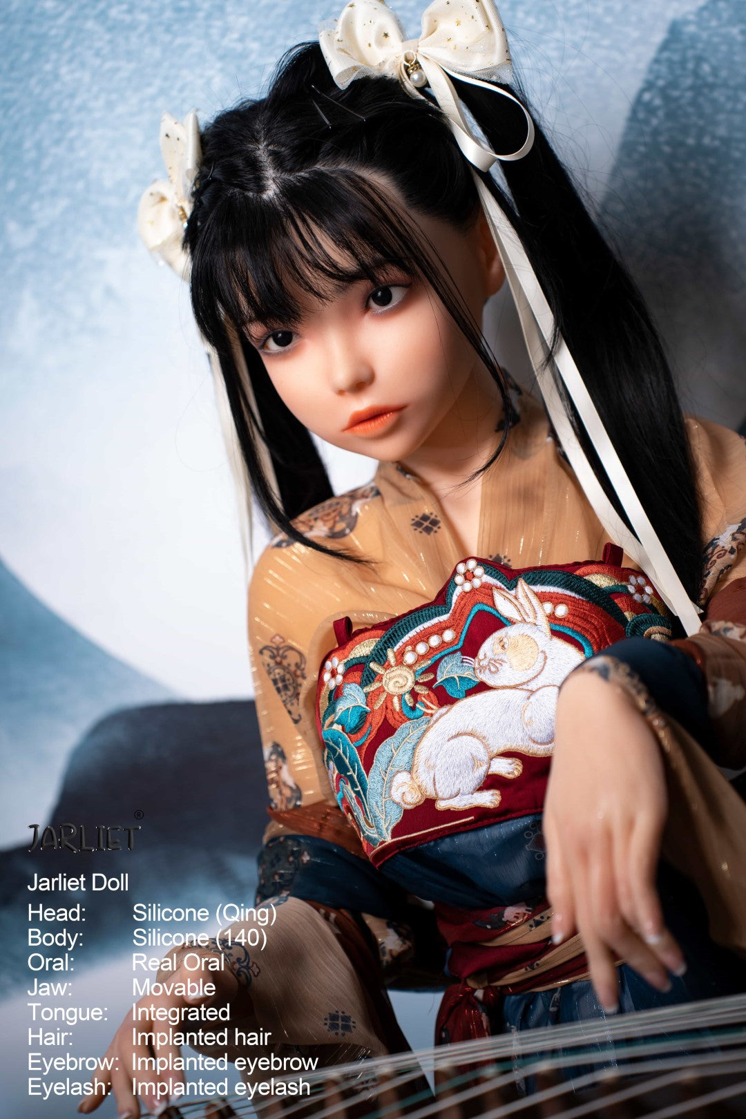 Qing 2 Sex doll (Jarliet 140cm C-cup silicone)