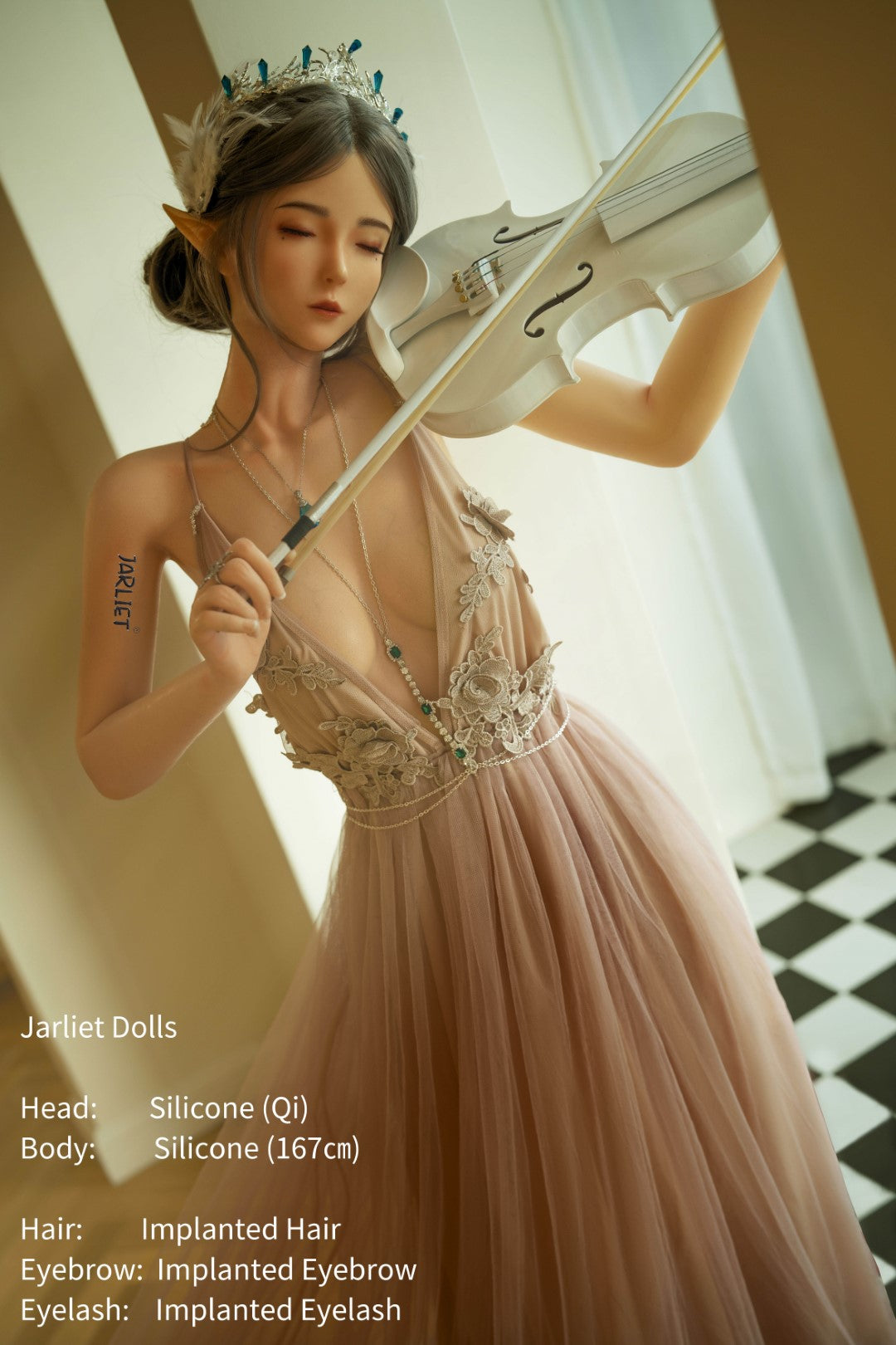 Qi Sex doll (Jarliet 167cm b-cup silicone)