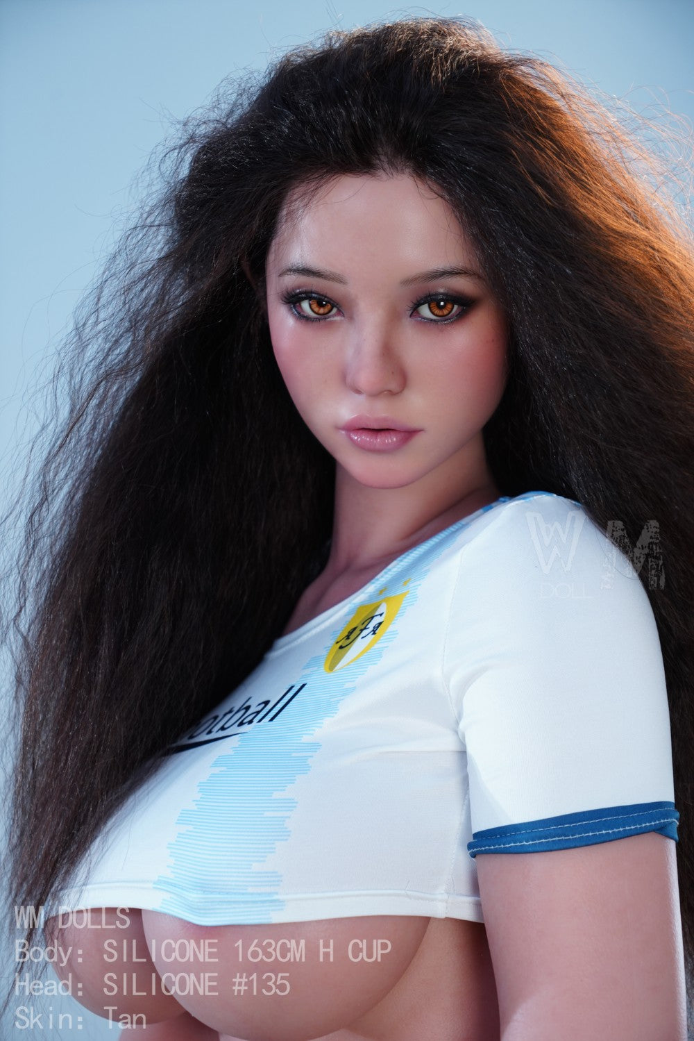 Emina Sexdocka (WM-Doll 163cm H-Kupa S#135 Silikon)