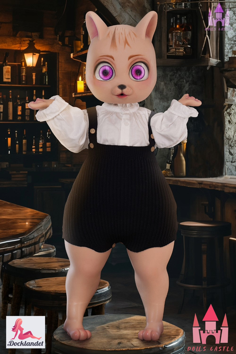 Bearrie Furry Sex doll (92cm A-cup) | Doll Castle (silicone) - Docklandet Bearrie Furry Sex doll (92cm A-cup) | Doll Castle (silicone) - Docklandet