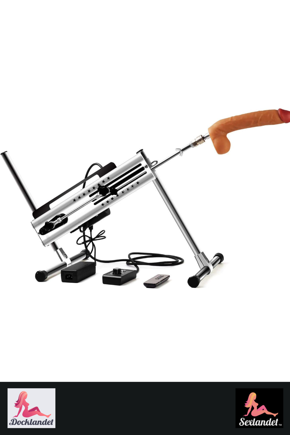 Professional Sex Machine with Adjustable Speed ​​& Dual Control - 120W Motor