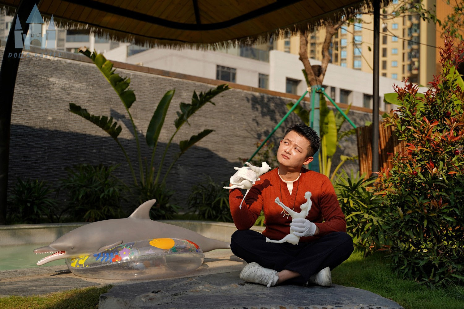 Delfin Sexdocka (Dolls Castle 130cm Silikon)