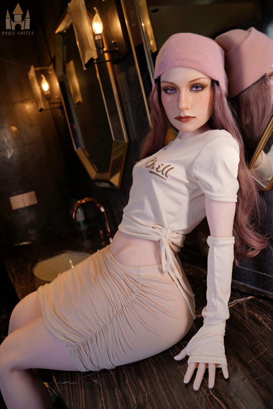 Jovelle Shemale Sex doll (Dolls Castle 148cm B-cup #S14 TPE+silicone)