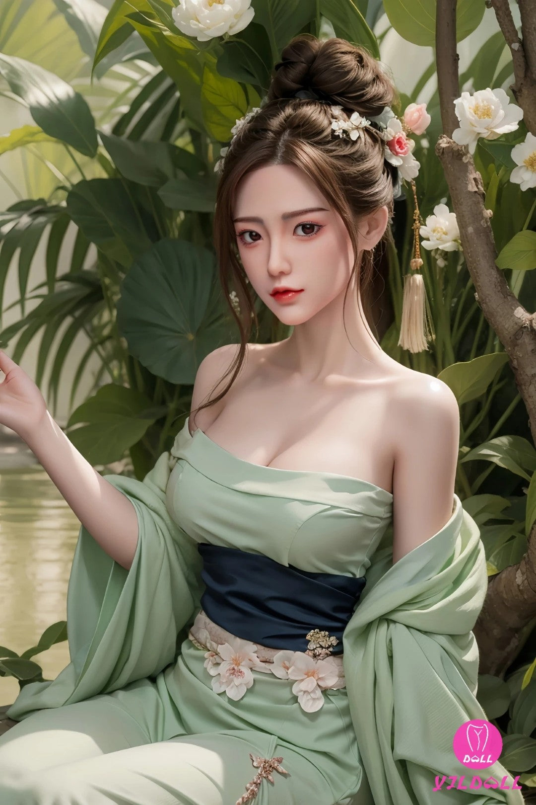 Damn Jing Sex doll (YJL Doll 165cm D-cup #449 silicone)