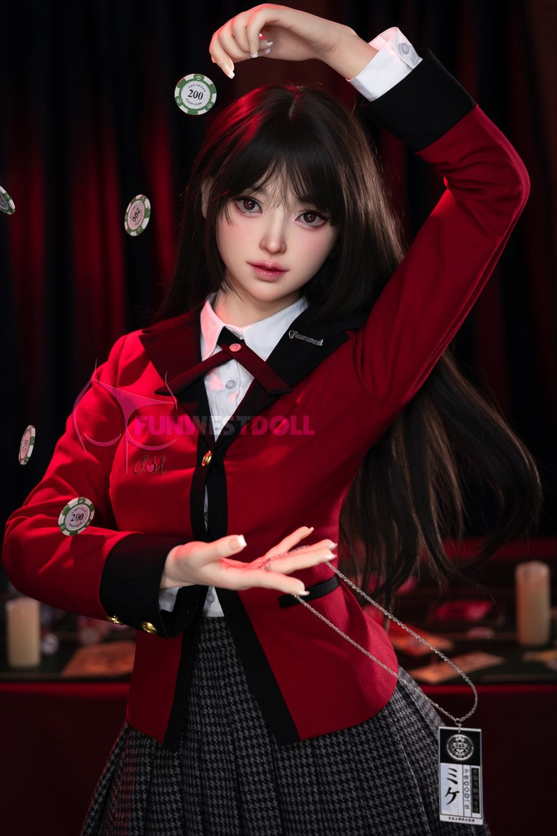 Yumeko Jabami Sex doll (FunWest Doll 159cm A-cup #038S silicone)