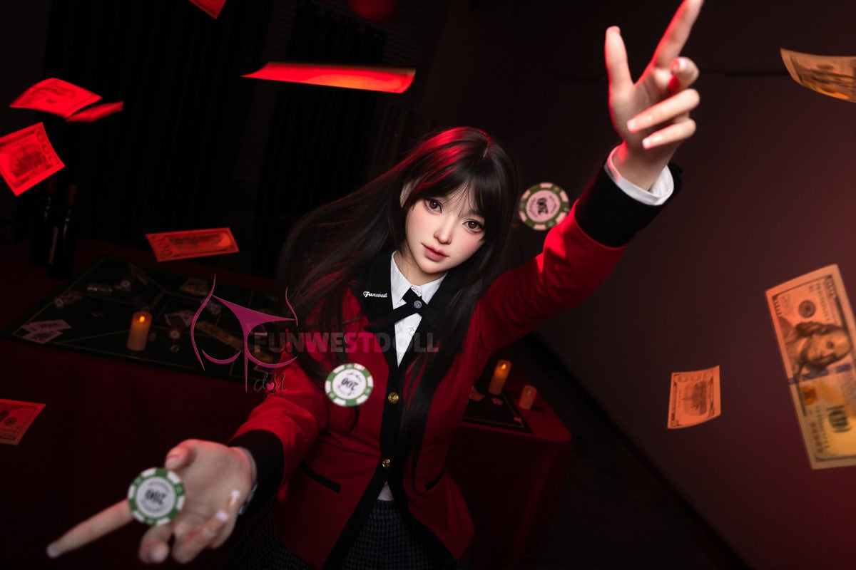Yumeko Jabami Sex doll (FunWest Doll 159cm A-cup #038S silicone)