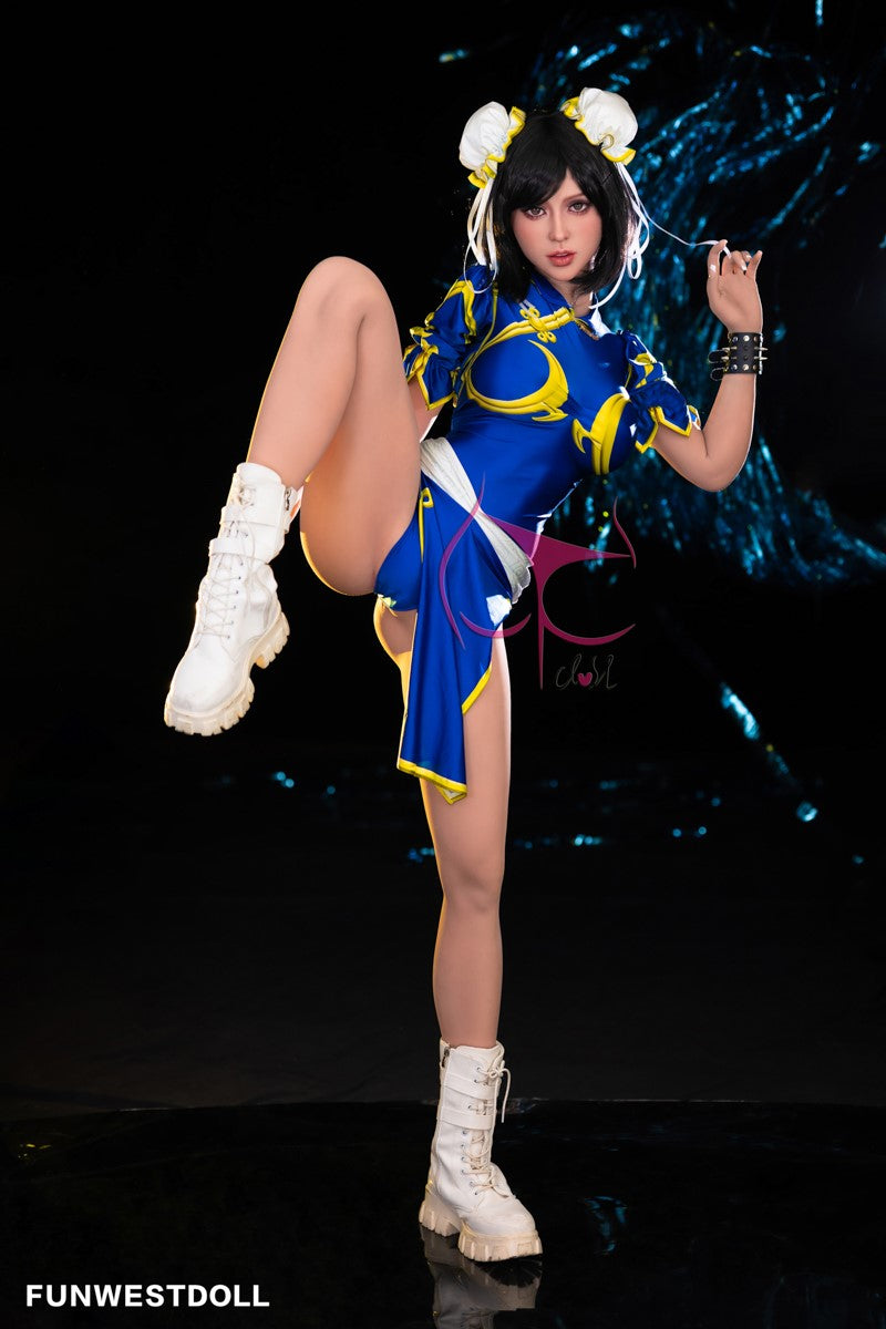 Chun Li Sex doll (FunWest Doll 155cm F-cup #032 TPE)