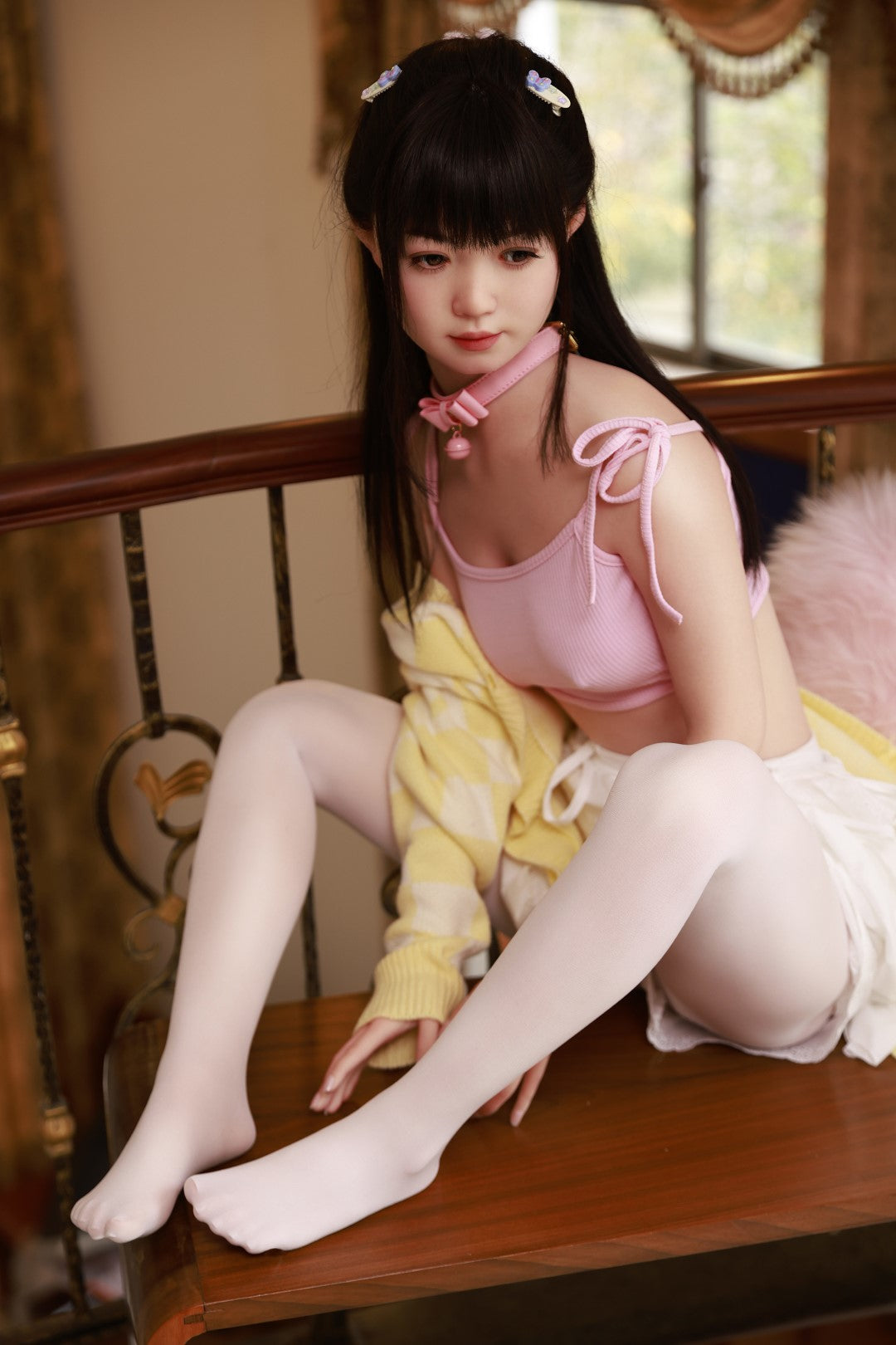 Chiyo Sex doll (AXB Doll 154cm A-cup GD42-1 silicone)