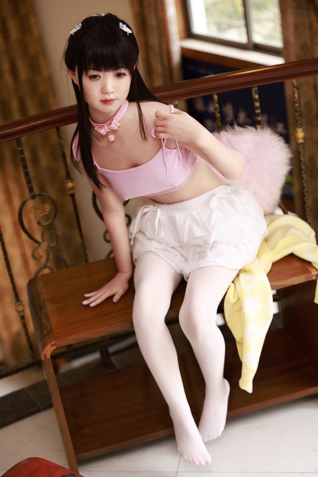 Chiyo Sex doll (AXB Doll 154cm A-cup GD42-1 silicone)