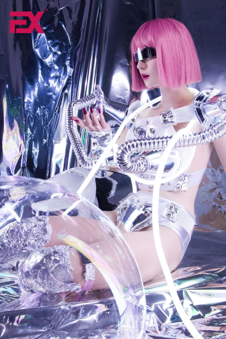 Jie CyberPunk Sex doll (EXDoll 166cm B-cup #Exclone silicone)