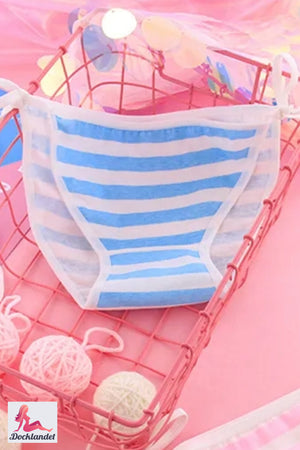 Knotch pink for sex doll (Blue white, striped)