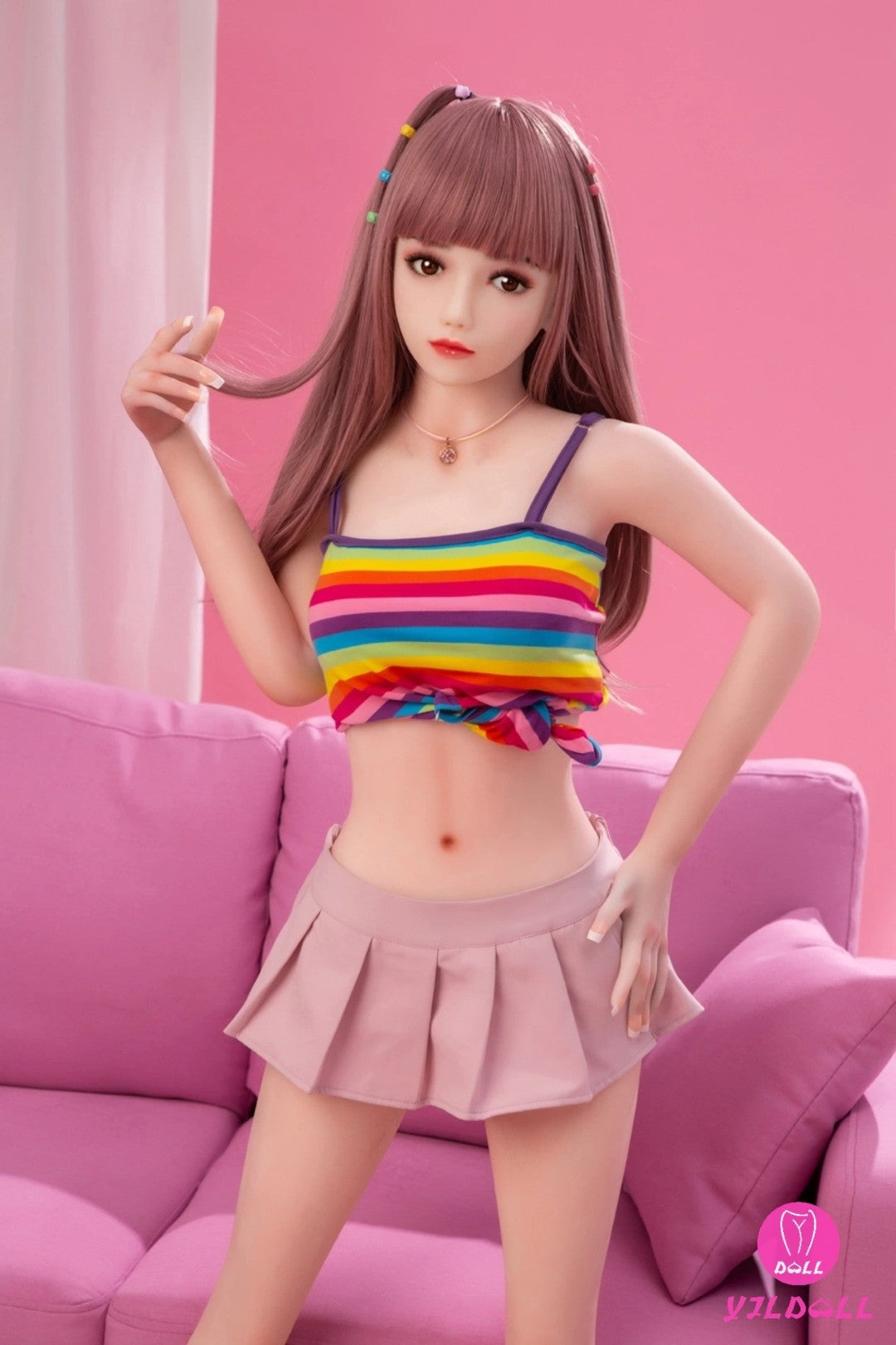 Bertha Sex doll (YJL Doll 148cm c-cup #175 TPE+silicone)