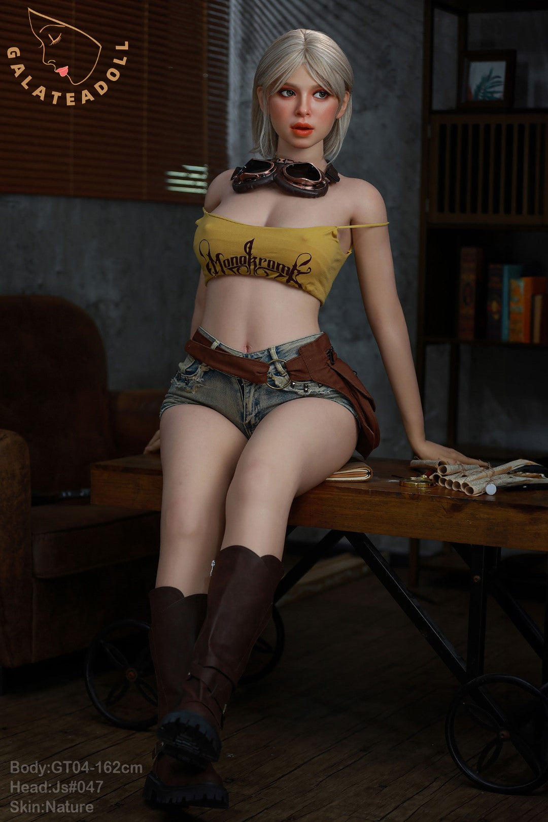 Emma Sex doll (Galatea Doll 162cm C-cup #047 silicone)