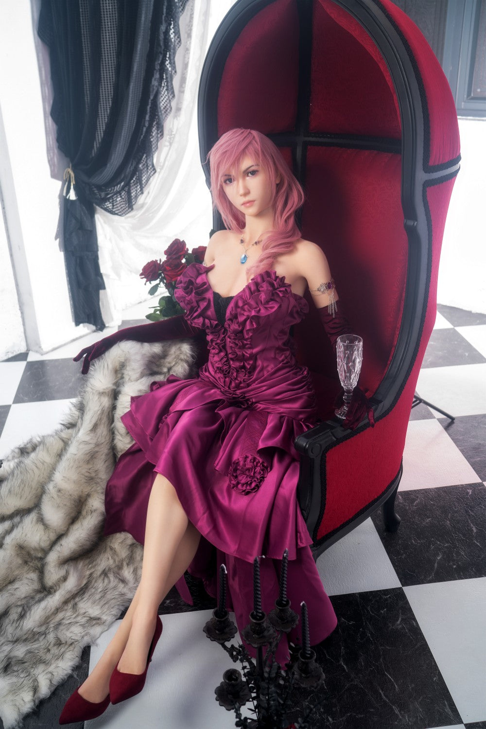 Lightning Sex doll (Game Lady 171cm g-cup No.19 silicone)