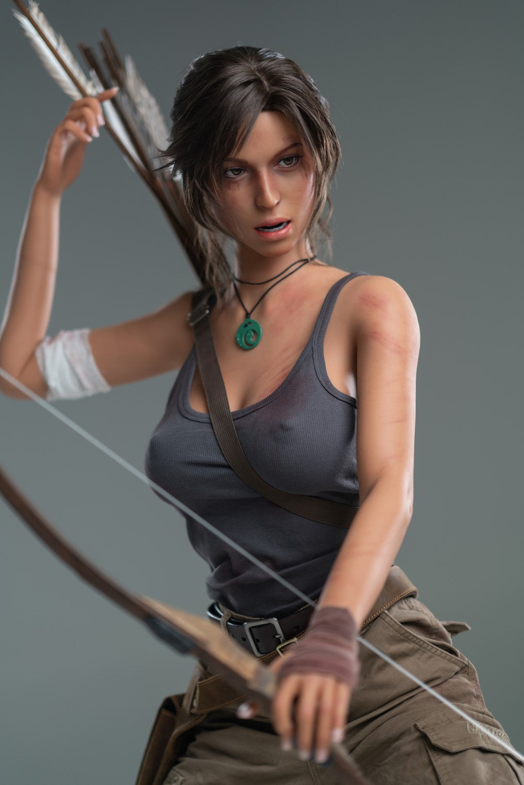 Lara Croft Sex doll (Game Lady 166cm E-cup No. 20 silicone)