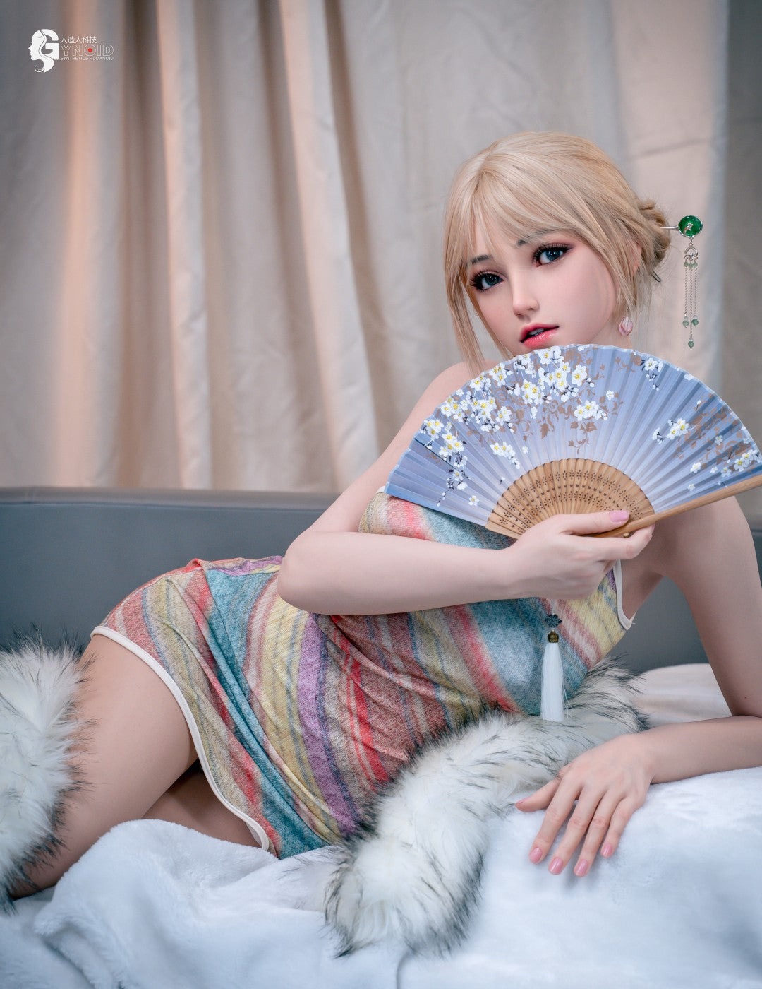Elina Model 24 Sexdocka (Gynoid Doll 156cm D-Kupa Silikon)