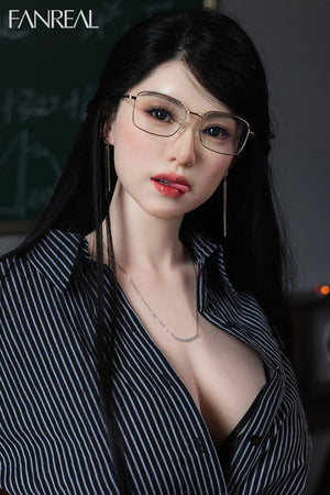 Kimmy Sexdocka (FanReal Doll 155cm F-kupa Silikon)