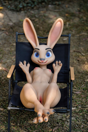 Judy the rabbit sex doll (Dolls Castle 120cm c-cup silicone)