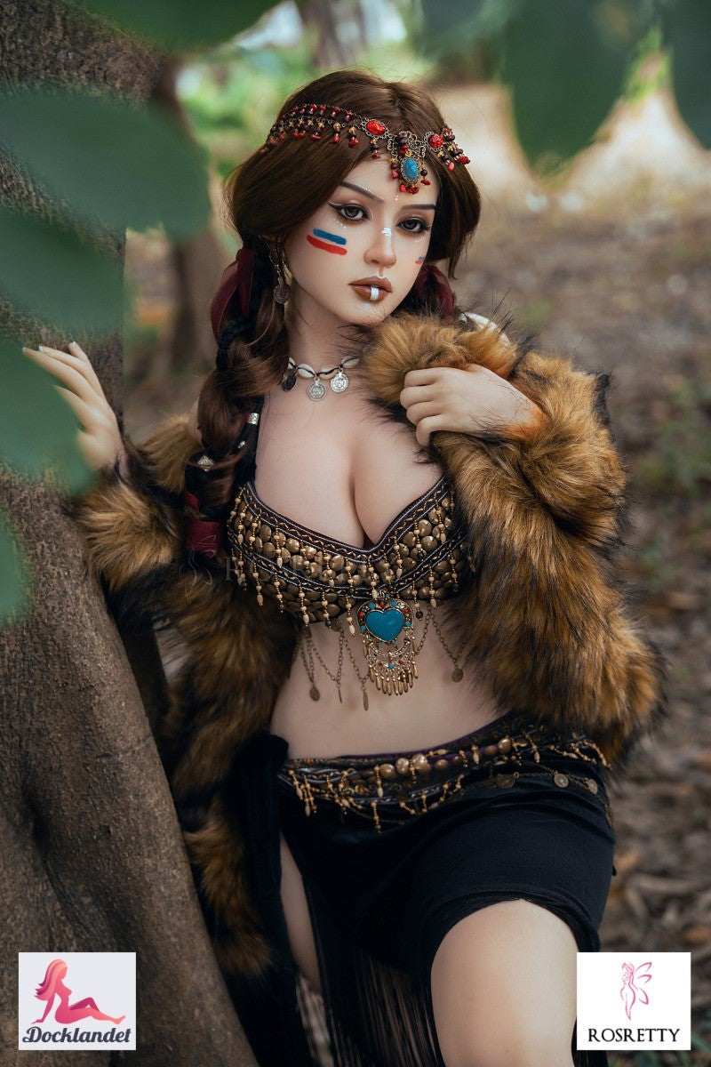Frieda Sex doll (Rosretty Doll 164cm D-cup S33# Silicone)
