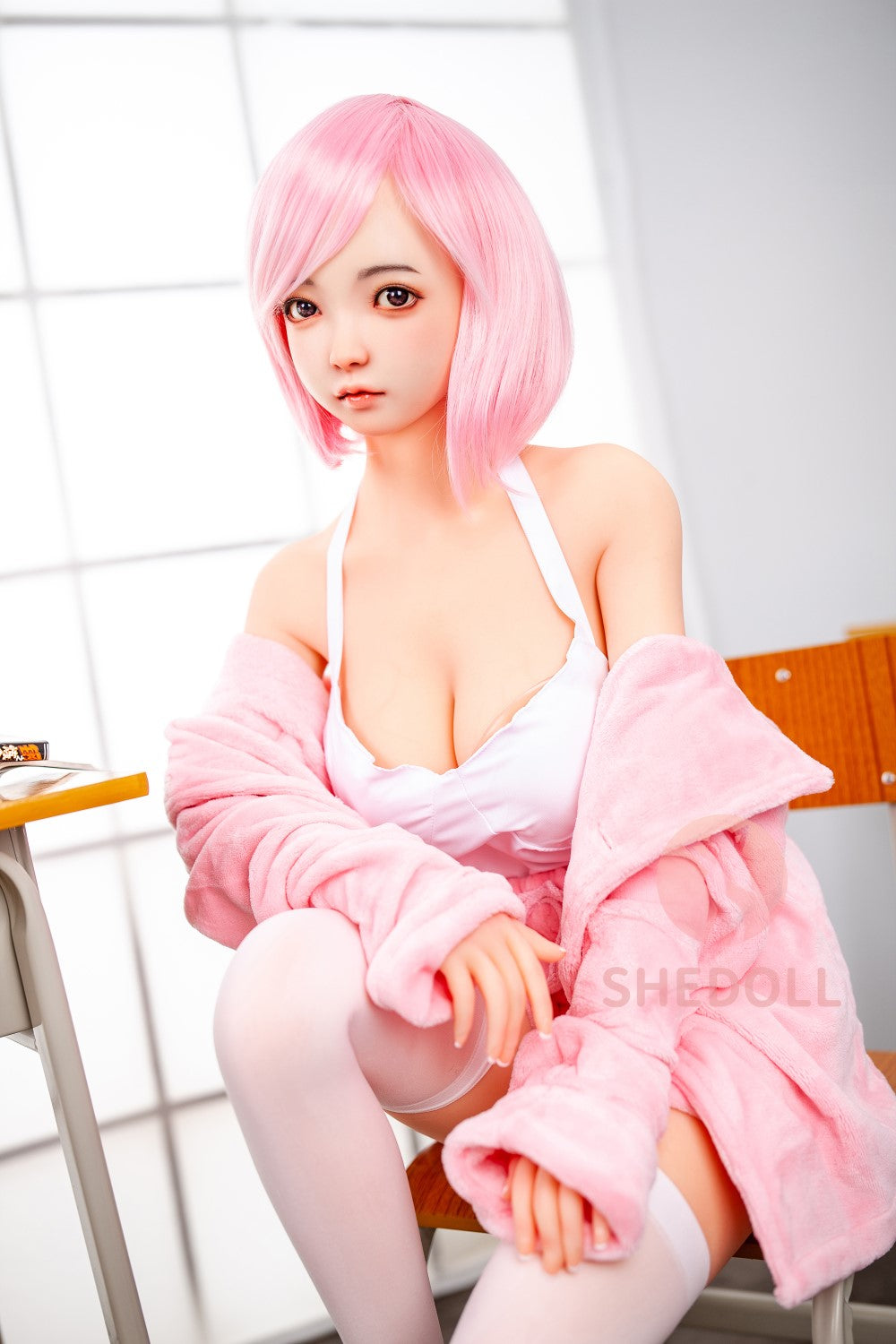 Sandy Sex doll (SHEDOLL 148cm D-cup #Sh013 TPE+silicone)
