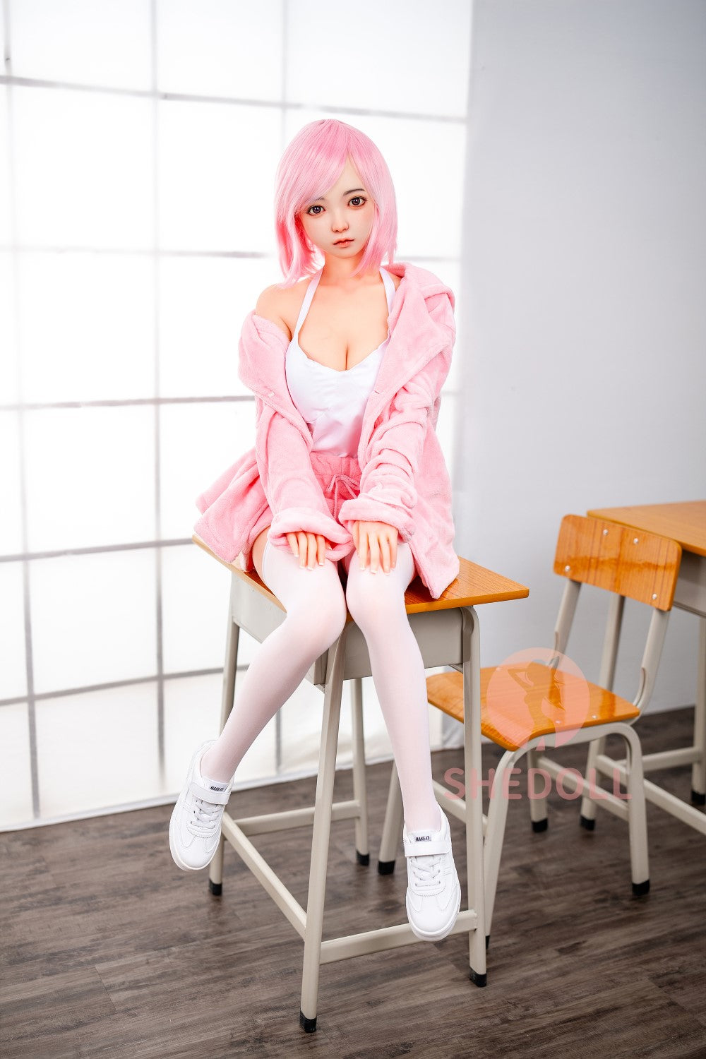 Sandy Sex doll (SHEDOLL 148cm D-cup #Sh013 TPE+silicone)
