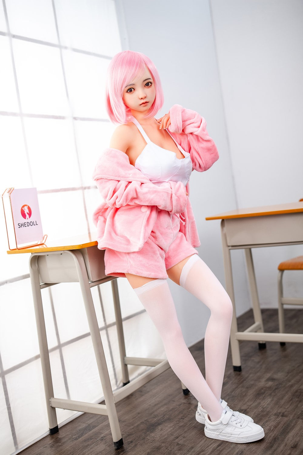 Sandy Sex doll (SHEDOLL 148cm D-cup #Sh013 TPE+silicone)