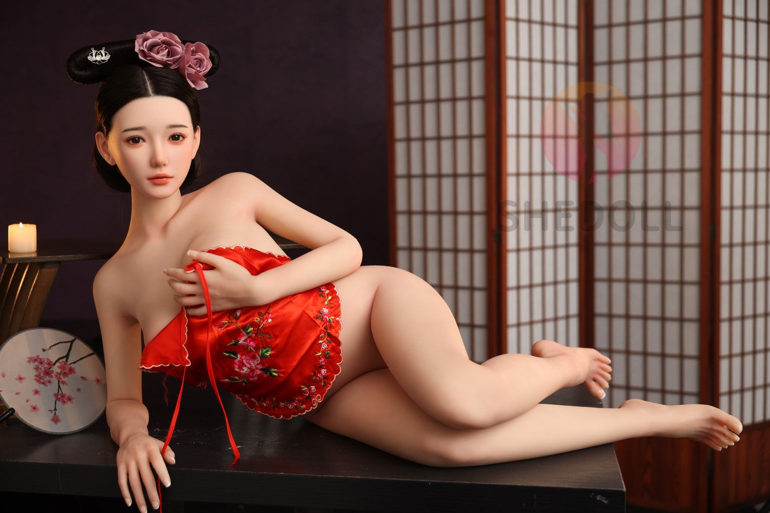 Ouch Sex doll (SHEDOLL 158cm C-cup #SH042 TPE+silicone)