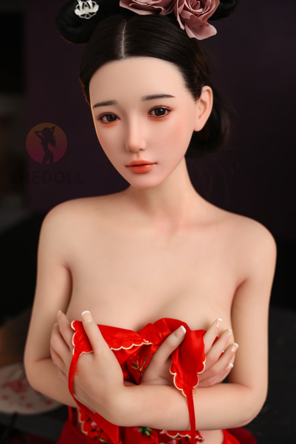 Achu Sex doll (SHEDOLL 158cm c-cup #Sh042 tpe+silicone)