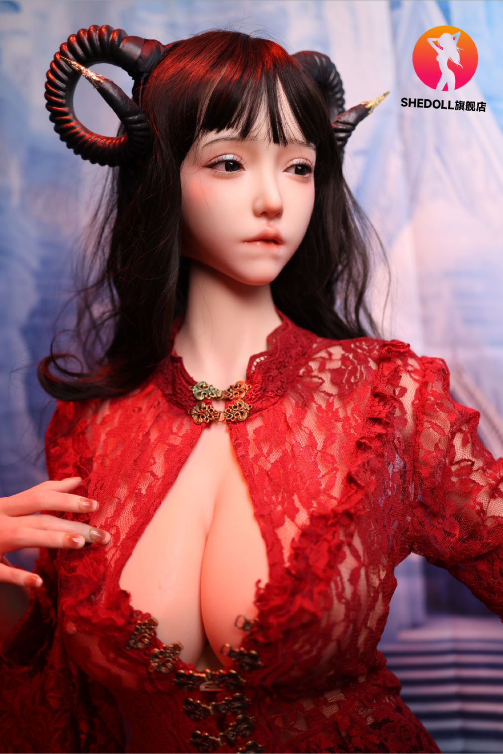 Chole Sex doll (SHEDOLL 163cm H-cup #SH071 silicone)