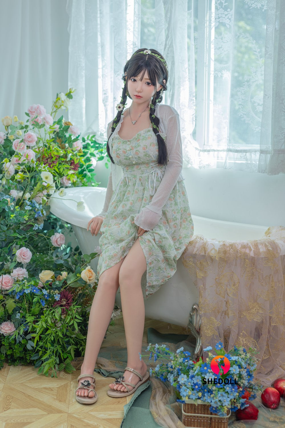 Lime Sex doll (SHEDOLL 158cm C-cup #SH100 2.0 silicone)