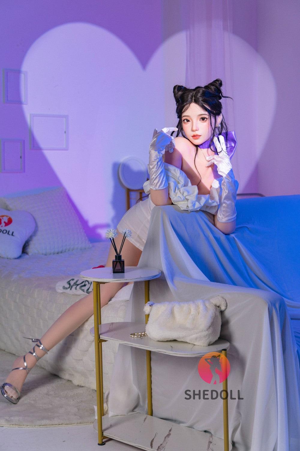 Rose Sex doll (SHEDOLL 168cm D-cup #SH138 2.0 TPE+silicone)