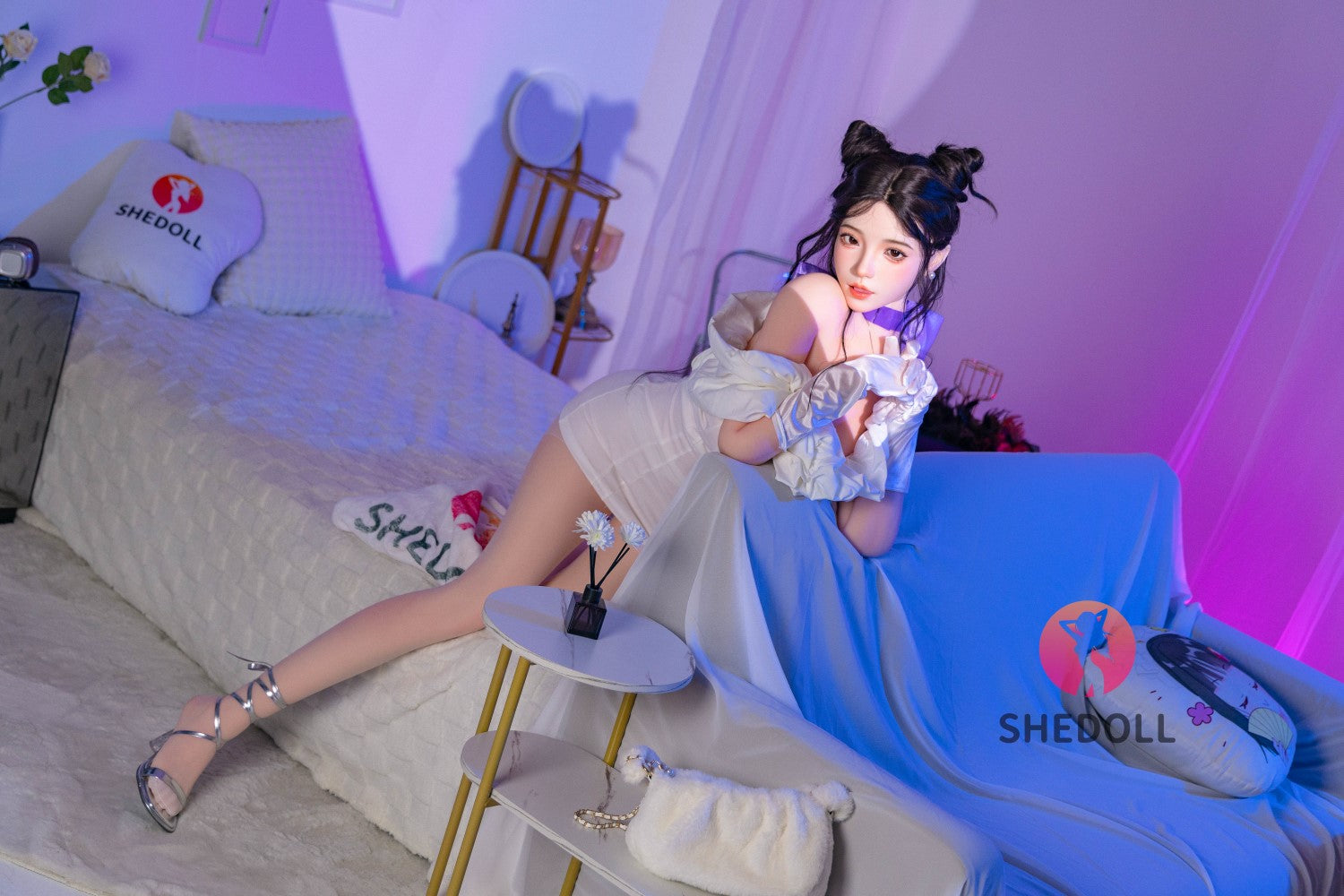 Rose Sex doll (SHEDOLL 168cm d-cup #SH138 2.0 TPE+silicone)