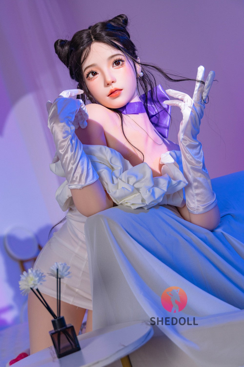 Rose Sex doll (SHEDOLL 168cm D-cup #SH138 2.0 TPE+silicone)