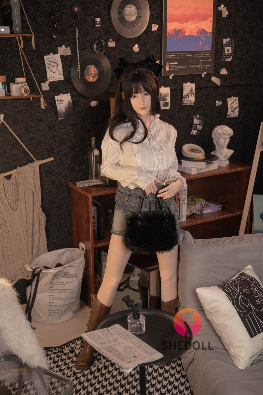 Vespers Sex doll (SHEDOLL 158cm C-cup #SH155 silicone)