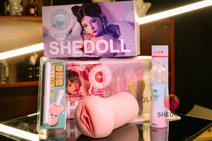 Realistic masturbator (SHEDOLL #SH160 silicone)